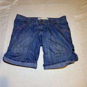 Blue Denim Shorts